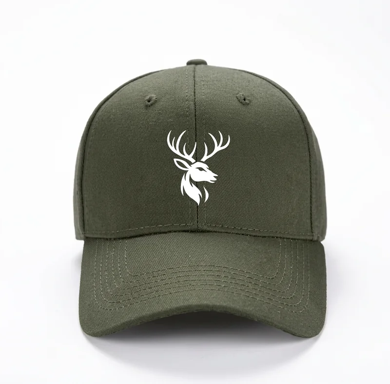 Arboreal Monarch Cap in Olive Green, front view