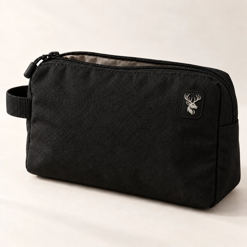 Relay Organizer Pouch — Black, Front view