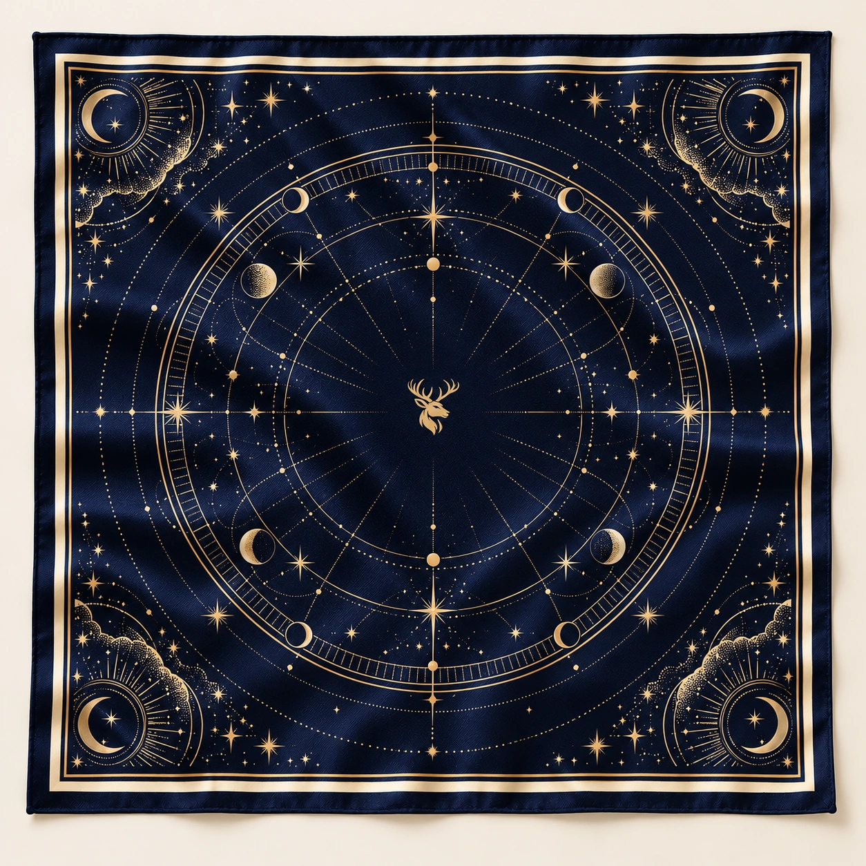 Celestial Atlas Scarf 90, Front view