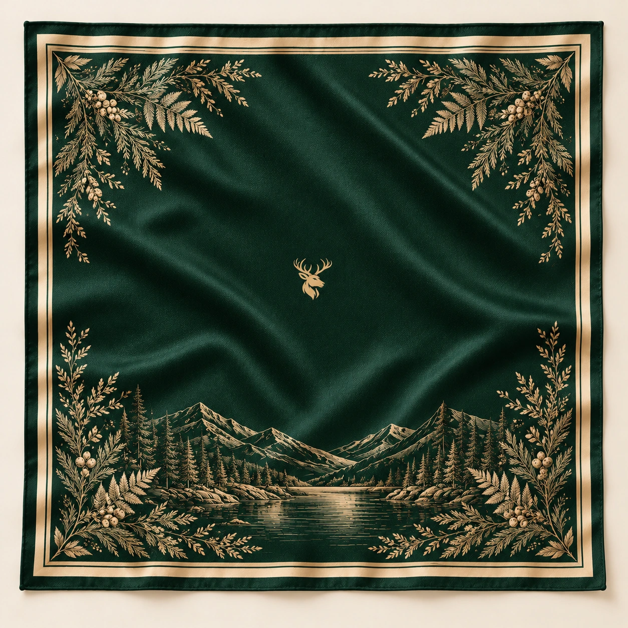 Cedar Grove Scarf 90, Front view