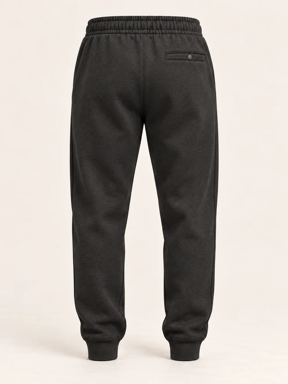 Men's Anchor Heavyweight Sweatpant — Deep Charcoal, Back view