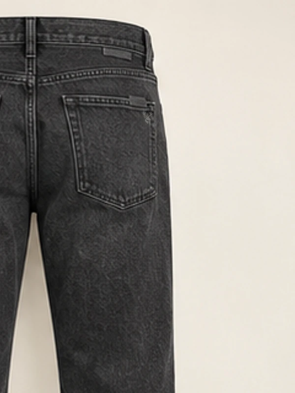 Switchback Work Jean — Washed Black, Detail view