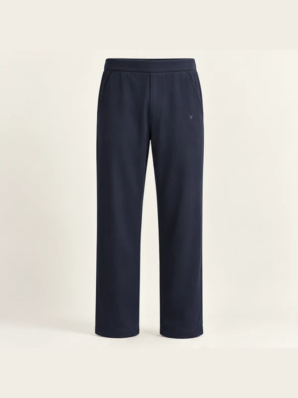 Tidemark Easy Trouser — Deep Navy, Front view