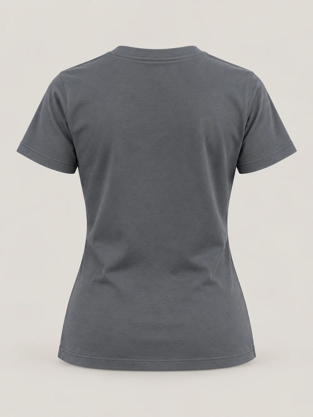 FORM / 01 Women's Contour Tee — Slate, Back view