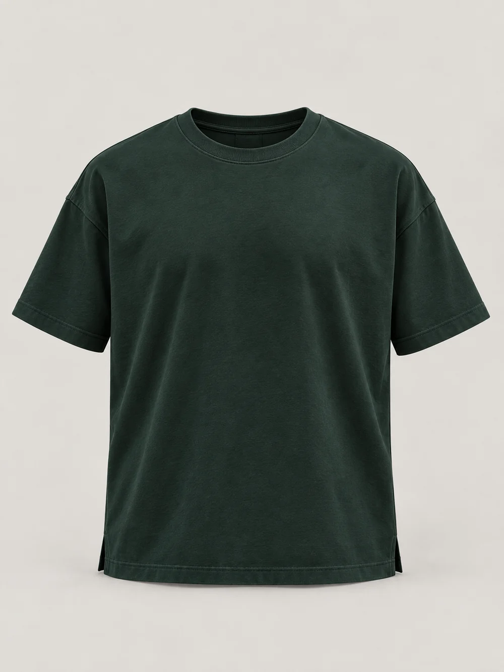 FORM / 01 Men's Frame Relaxed Tee — Deep Forest in Deep Forest, front view