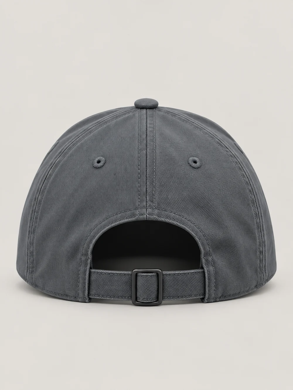 FORM / 01 Six-Panel Cap — Slate, Back view