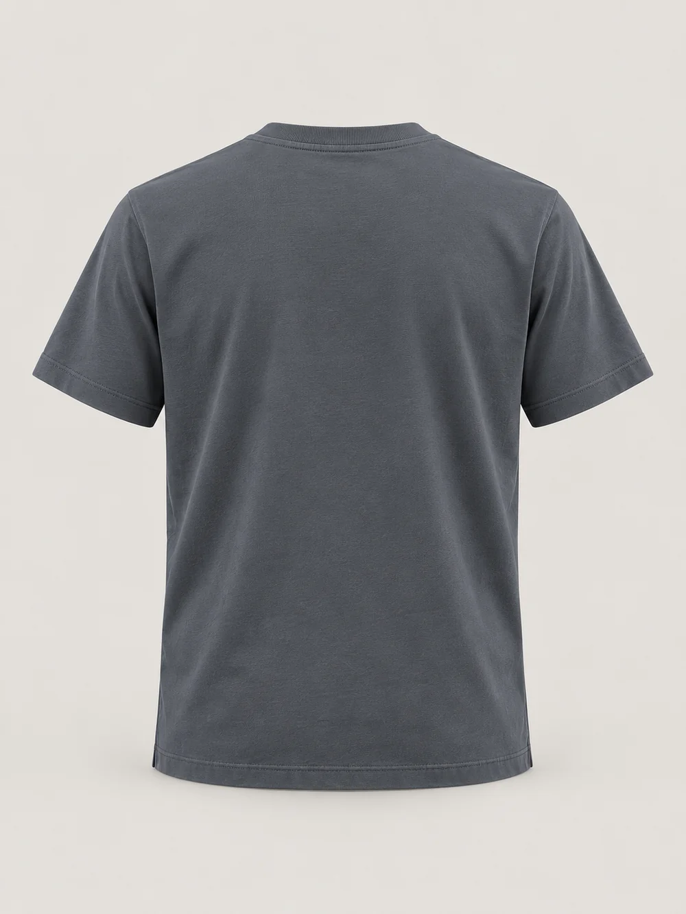 FORM / 01 Men's Straight Tee — Slate, Back view
