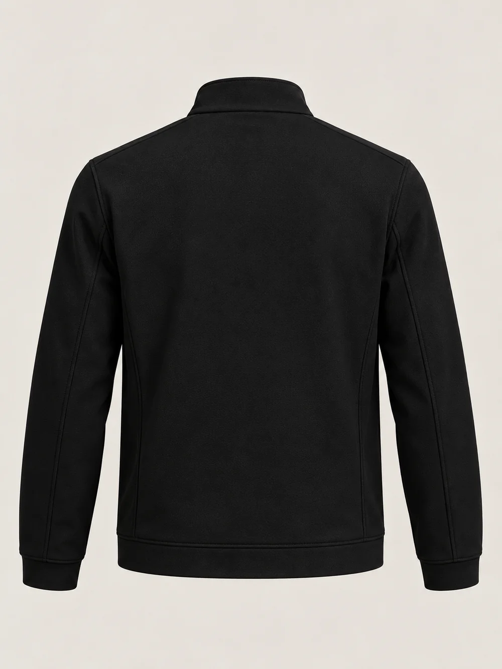 Gold Edition Men's Zip Blouson — Black, Back view