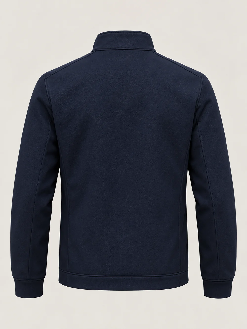 Gold Edition Men's Zip Blouson — Midnight Navy, Back view