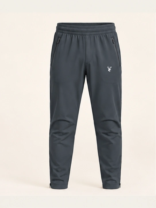 Men’s Traverse Tapered Training Jogger in Graphite, front view