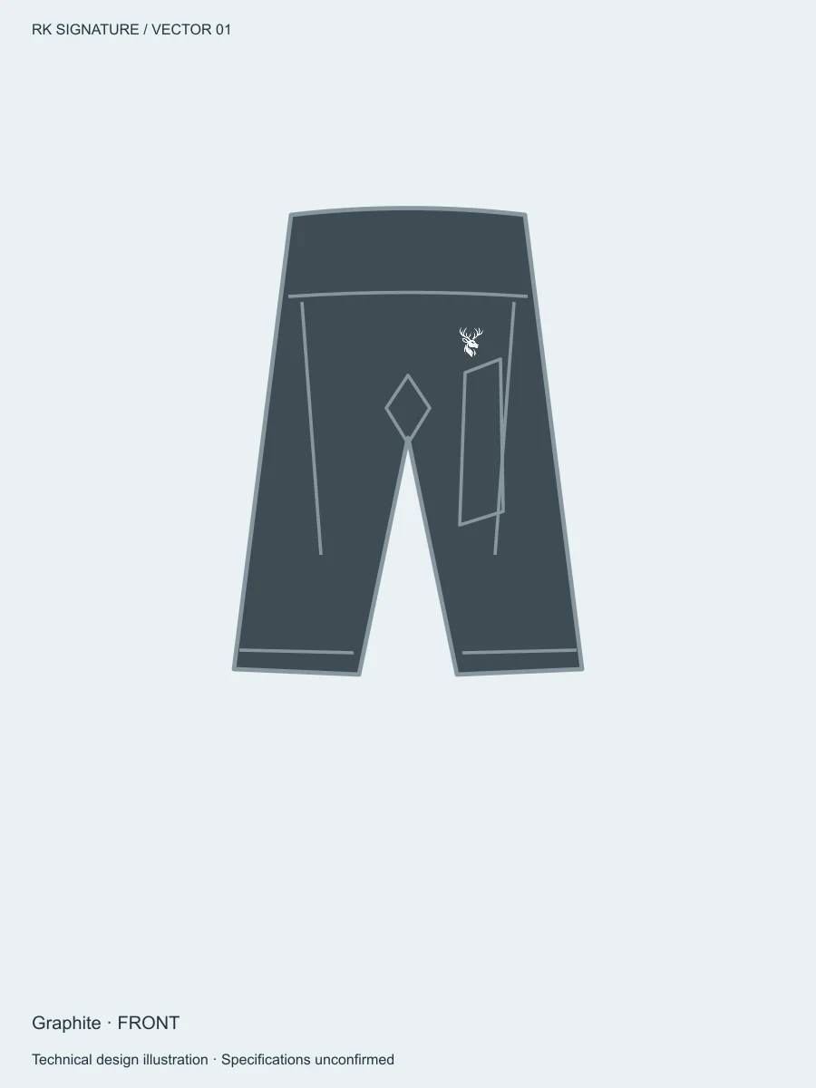 Men’s Axial Close-Fit Training Short — Graphite, Front view