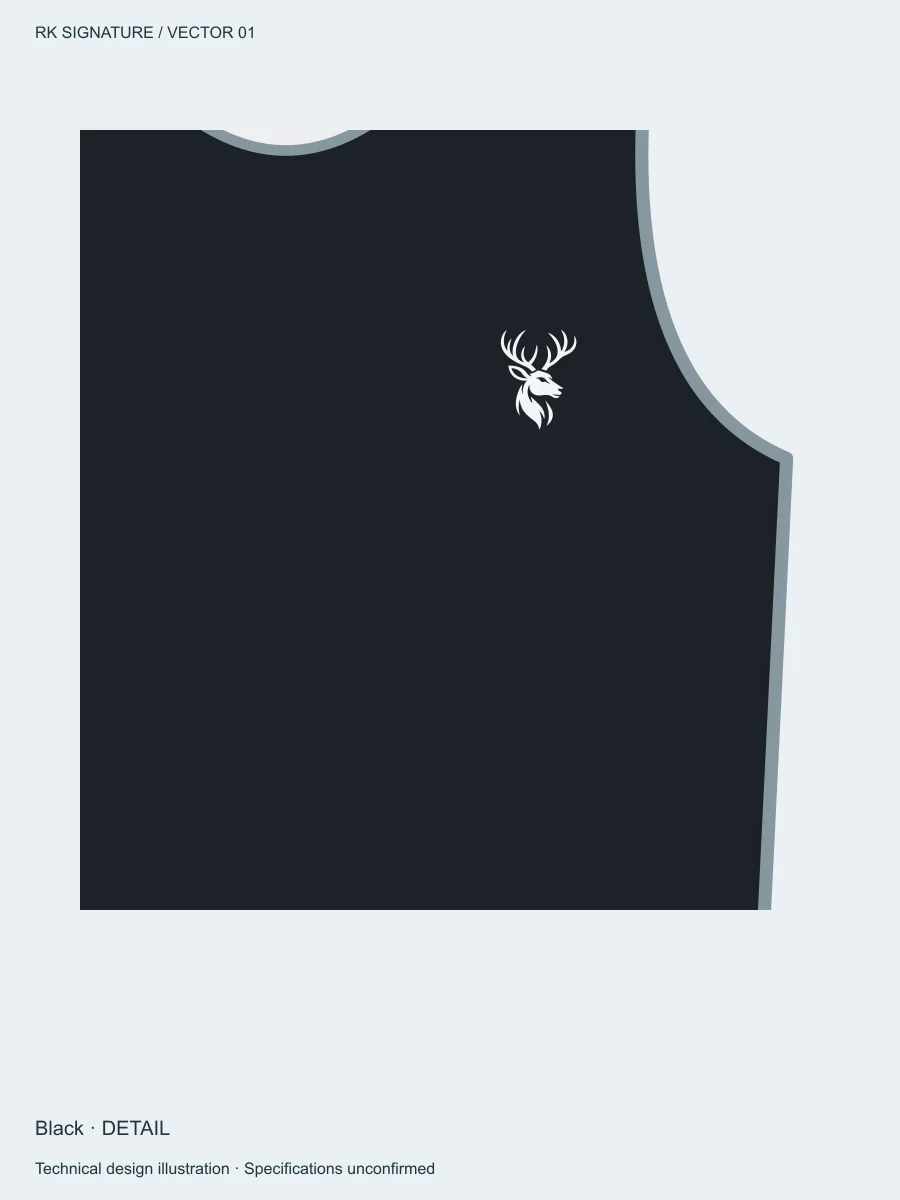 Men’s Pivot Training Tank — Black, Detail view
