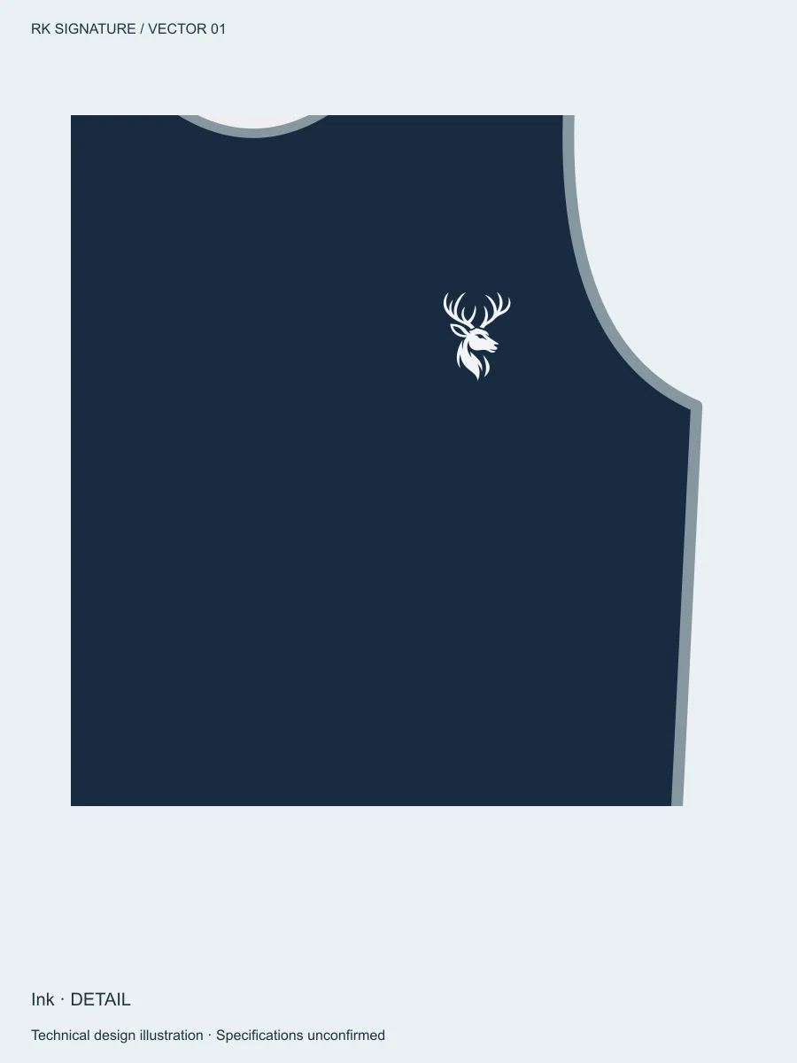 Men’s Pivot Training Tank — Ink, Detail view