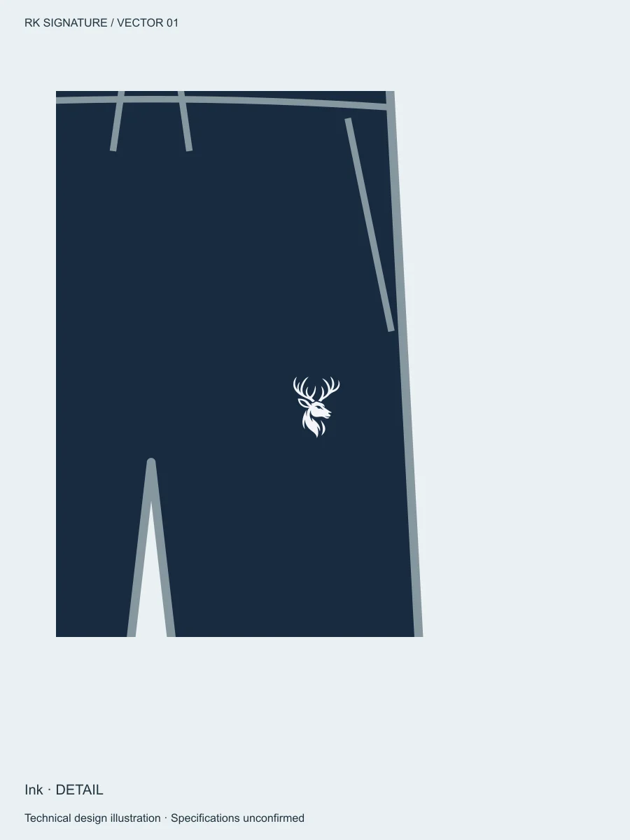 Men’s Transit Warm-Up Track Pant — Ink, Detail view