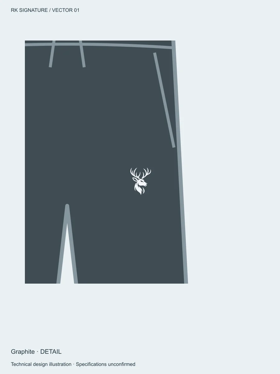 Men’s Traverse Tapered Training Jogger — Graphite, Detail view