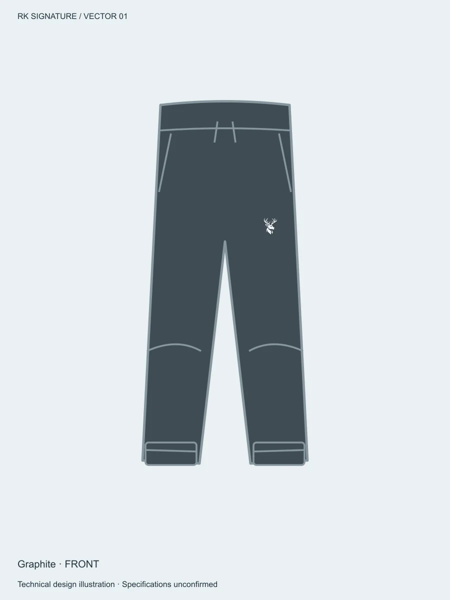Women’s Traverse High-Rise Training Jogger — Graphite in Graphite, front view