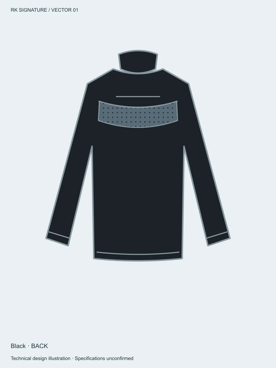 Women’s Traverse Training Jacket — Black, Back view