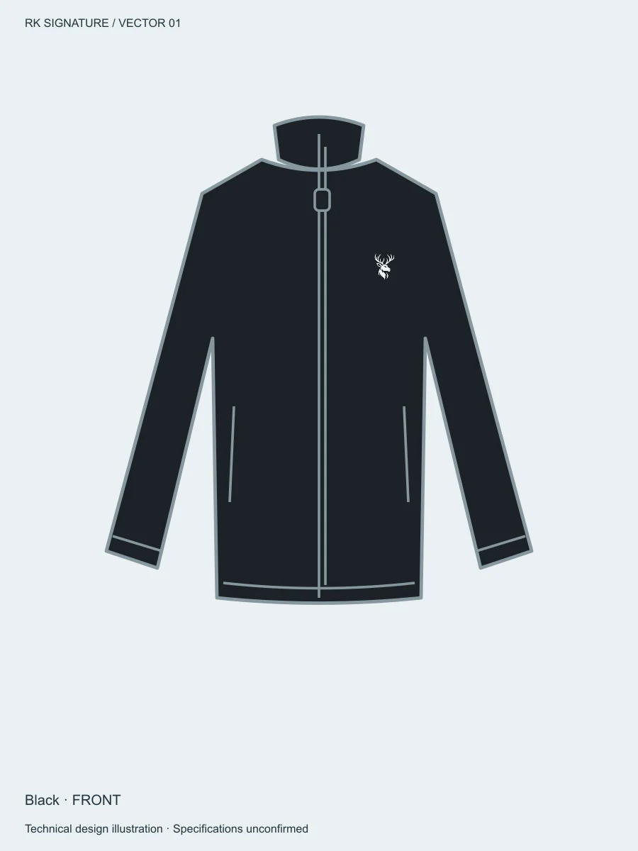 Women’s Traverse Training Jacket — Black, Front view